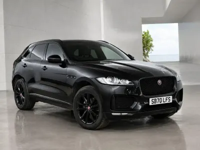 Used Jaguar F-Pace Chequered Flag 180 HP (132 kW) 2020 Black SUV