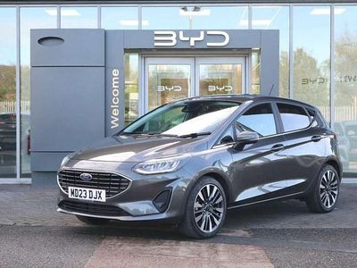 Grey Used 2023 Ford Fiesta Titanium X Hatchback | £14,249 (Fair price)