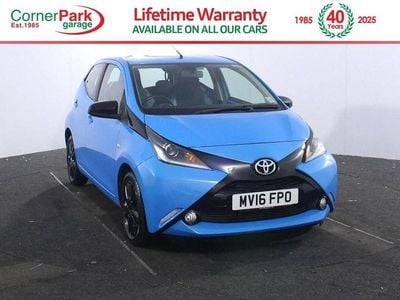 Used Toyota Aygo X-cite 68 HP (50 kW) 2016 Blue Hatchback