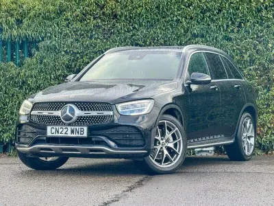 Used Mercedes GLC300 AMG Line Premium 245 HP (180 kW) 2022 Black SUV