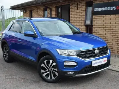 Used VW T-Roc Active 2021 Blue SUV