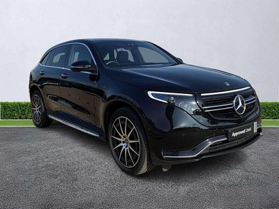 Used Mercedes EQC400 AMG line 300 kW (408 HP) 2023 Black SUV
