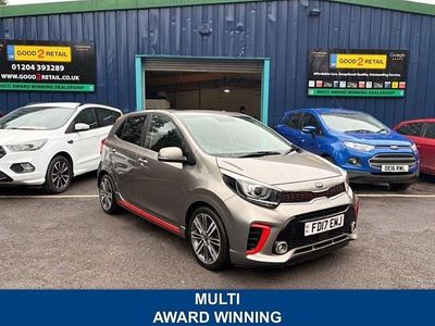 Used Kia Picanto GT-Line S 83 HP (61 kW) 2017 Silver Hatchback