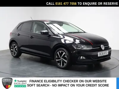 Used VW Polo Beats 95 HP (69 kW) 2018 Black Hatchback