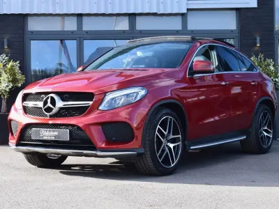 Used Mercedes GLE350 AMG Line Premium Plus 258 HP (189 kW) 2018 Red SUV