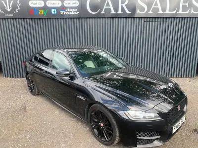 Used Jaguar XF R-Sport 180 HP (132 kW) 2016 Black Sedan