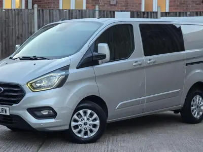 Used Ford Transit Custom Limited 130 HP (95 kW) 2021 Silver Van