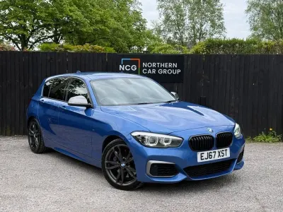 Used BMW M140 M Sport 340 HP (250 kW) 2017 Blue Hatchback