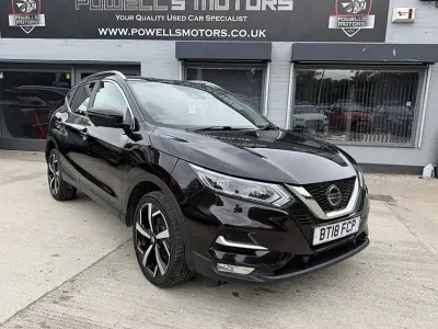 Used Nissan Qashqai Tekna 2018 Black SUV
