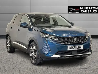 Second-hand Peugeot 3008 Allure 130 CP (95 kW) 2021 Albastru SUV