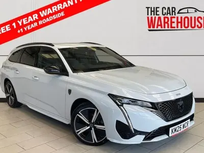 Used Peugeot 308 SW GT 134 HP (98 kW) 2025 White Estate