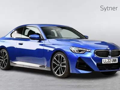 Used BMW 220 M Sport 184 HP (135 kW) 2022 Blue Coupe