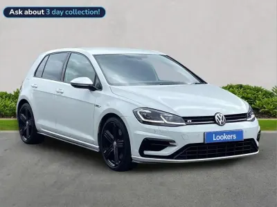 Used VW Golf VII R 306 HP (225 kW) 2017 White Hatchback