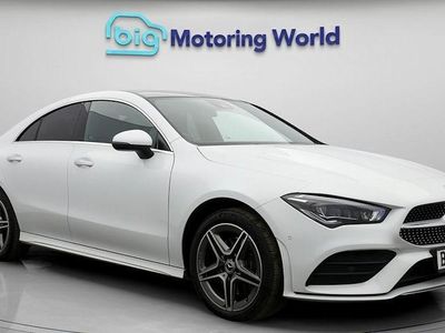 White Used 2022 Mercedes CLA250e AMG line Sedan | £23,400 (Fair price)