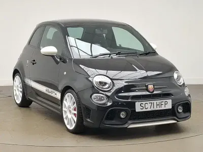 Used Abarth 595 70th Anniversary 180 HP (132 kW) 2021 Black Hatchback