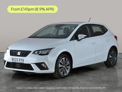 Begagnad Seat Ibiza SE Technology 95 HK (69 kW) 2023 Vit Halvkombi