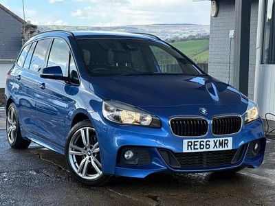 Used BMW 218 M Sport 136 HP (100 kW) 2016 Blue MPV