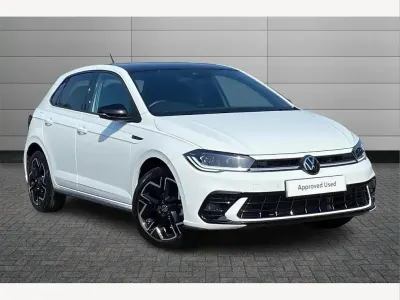 Used VW Polo Black Edition 115 HP (84 kW) 2025 White Hatchback