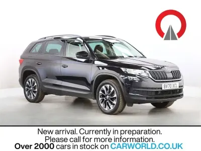 Used Skoda Kodiaq SE Drive 150 HP (110 kW) 2020 Black SUV