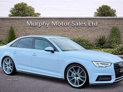 Used Audi A4 S-Line 2017 White Sedan