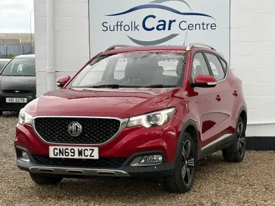 Used MG ZS Exclusive 106 HP (77 kW) 2019 Red SUV