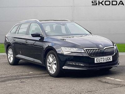 Black magic pearl effect Used 2023 Skoda Superb SE Technology Estate | £27,244 (A bit pricey)