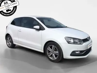 Used VW Polo Edition 90 HP (66 kW) 2017 White Hatchback
