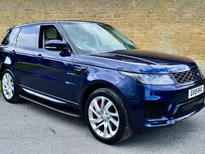 Używany Land Rover Range Rover Sport HSE Dynamic 404 KM (297 kW) 2019 Niebieski SUV