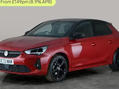 Begagnad Vauxhall Corsa 75 HK (55 kW) 2023 Röd Halvkombi