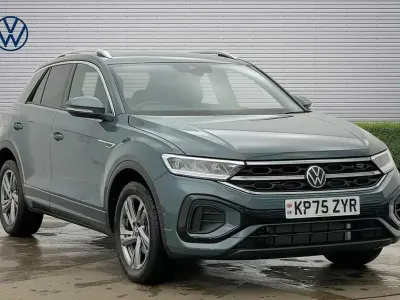 Usado VW T-Roc Cabriolet R-line 147 HP (108 kW) 2025 Azul SUV
