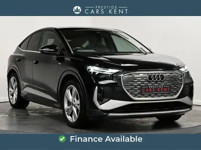 Used Audi Q4 Sportback e-tron S-Line 210 kW (286 HP) 2024 Black SUV