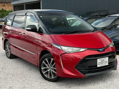 Used Toyota Estima Hybrid Edition 2019 Red MPV