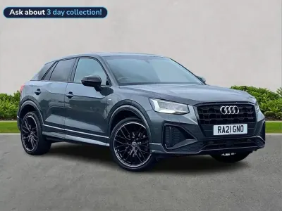 Used Audi Q2 Black Edition 150 HP (110 kW) 2021 Grey SUV