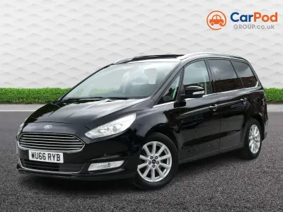 Used Ford Galaxy Titanium X 150 HP (110 kW) 2016 Black MPV