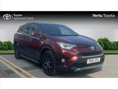 Used Toyota RAV4 Hybrid 194 HP (142 kW) 2016 Red SUV