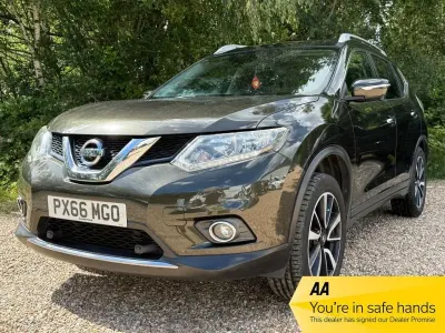 Used Nissan X-Trail N-TEC 130 HP (95 kW) 2016 Green SUV