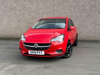 Used Vauxhall Corsa SRi 90 HP (66 kW) 2019 Red Hatchback