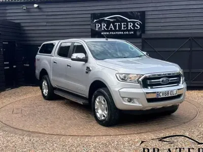 Used Ford Ranger Limited 160 HP (117 kW) 2018 Silver Pickup