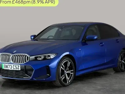 Used BMW 330e M Sport 292 HP (214 kW) 2024 Blue Sedan