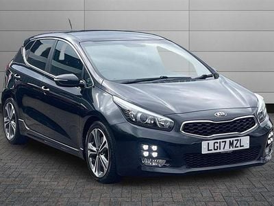 Used Kia Ceed GT-Line 118 HP (86 kW) 2017 Black Hatchback