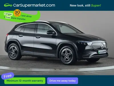 Begagnad Mercedes EQA250+ AMG line 139 kW (190 HK) 2023 Svart SUV