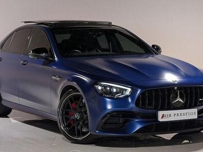 Used Mercedes E63S AMG Edition 2021 Blue Sedan