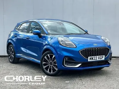 Używany Ford Puma ST-Line 125 KM (91 kW) 2022 Niebieski SUV