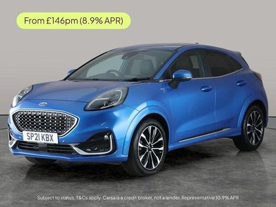Blue Used 2021 Ford Puma ST-Line Hatchback | £13,324 (Good price)