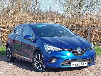 Used Renault Clio V Iconic 100 HP (73 kW) 2020 Blue Hatchback
