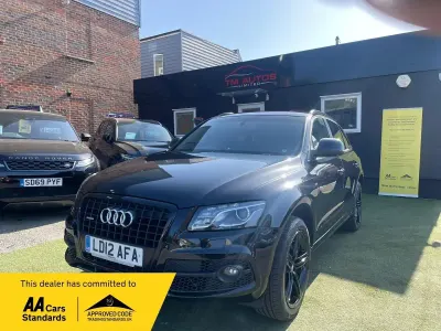 Used Audi Q5 S-Line 170 HP (125 kW) 2012 Black SUV