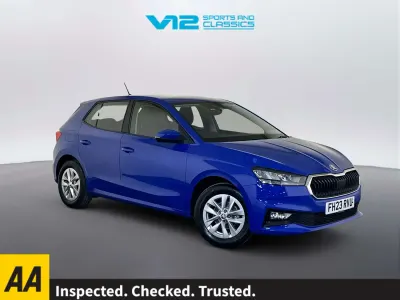 Usado Skoda Fabia Comfort 80 HP (58 kW) 2023 Azul Citadino