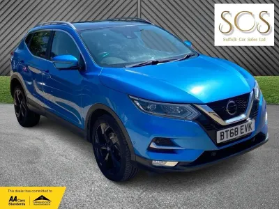 Used Nissan Qashqai Tekna 2018 Blue SUV