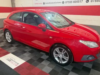 Used Seat Ibiza Sport 85 HP (62 kW) 2011 Red Coupe