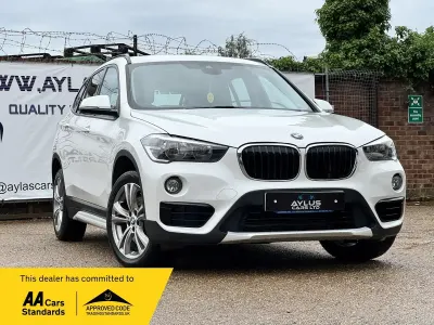 Used BMW X1 Sport Line 192 HP (141 kW) 2019 White SUV